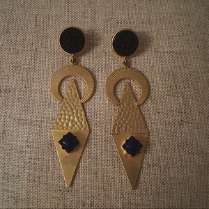 Golden Statement Earrings